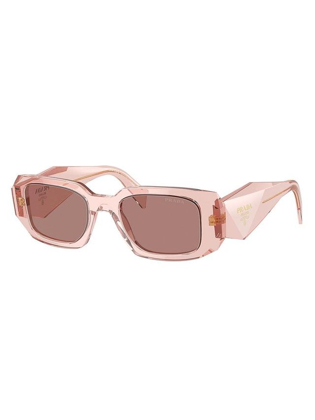 Geometric Rectangle Acetate Sunglasses Product Image