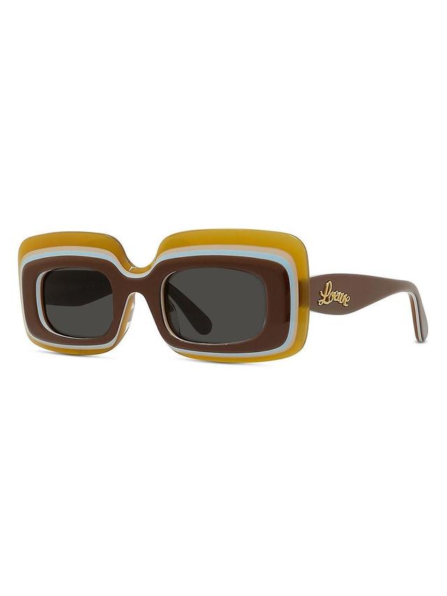 Womens LOEWE x Paulas Ibiza 47MM Rectangular Sunglasses Product Image