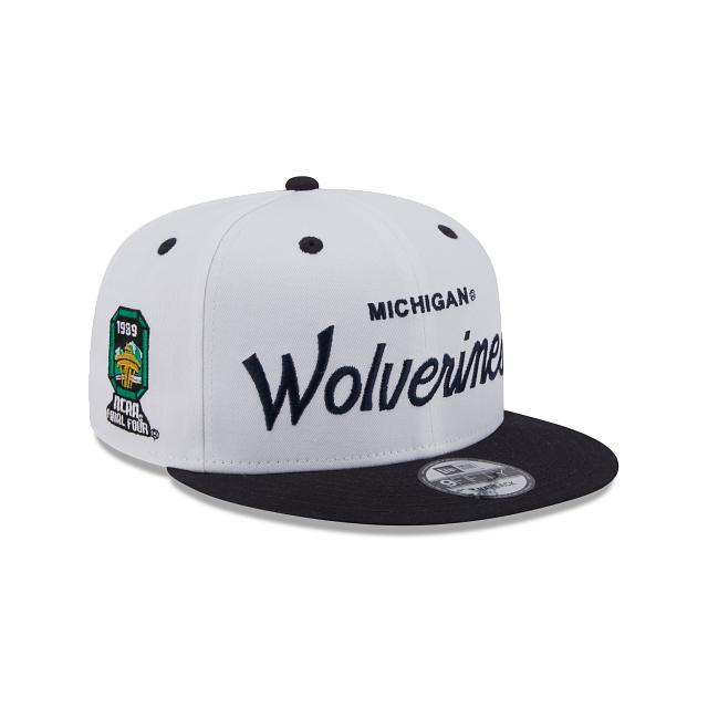 Michigan Wolverines College Vault Script 9FIFTY Snapback Hat Male Product Image