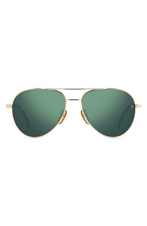 David Beckham Eyewear 59mm Aviator Sunglasses Product Image