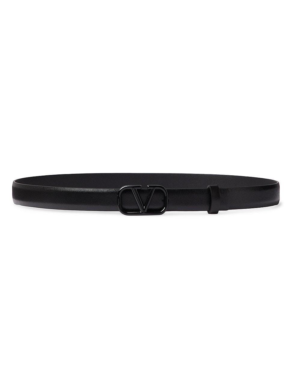 Womens Vlogo Signature Belt In Shiny Calfskin 20mm Product Image