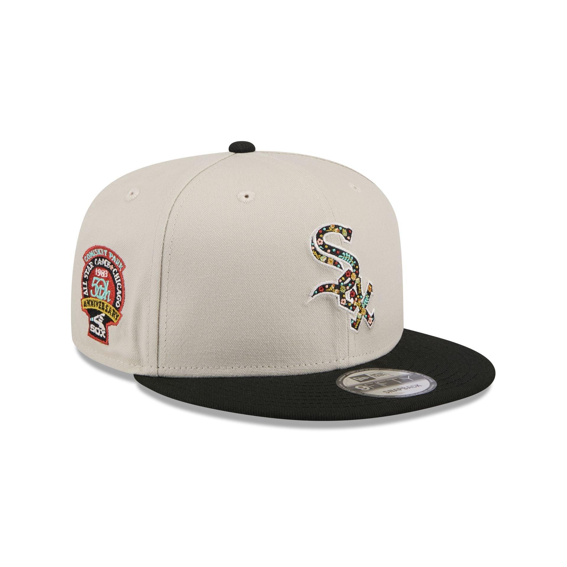 Chicago White Sox Floral Fill 9FIFTY Snapback Hat Male Product Image