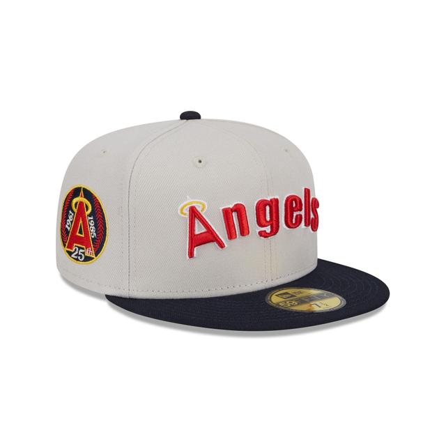 Los Angeles Angels Coop Logo Select 59FIFTY Fitted Hat Male Product Image