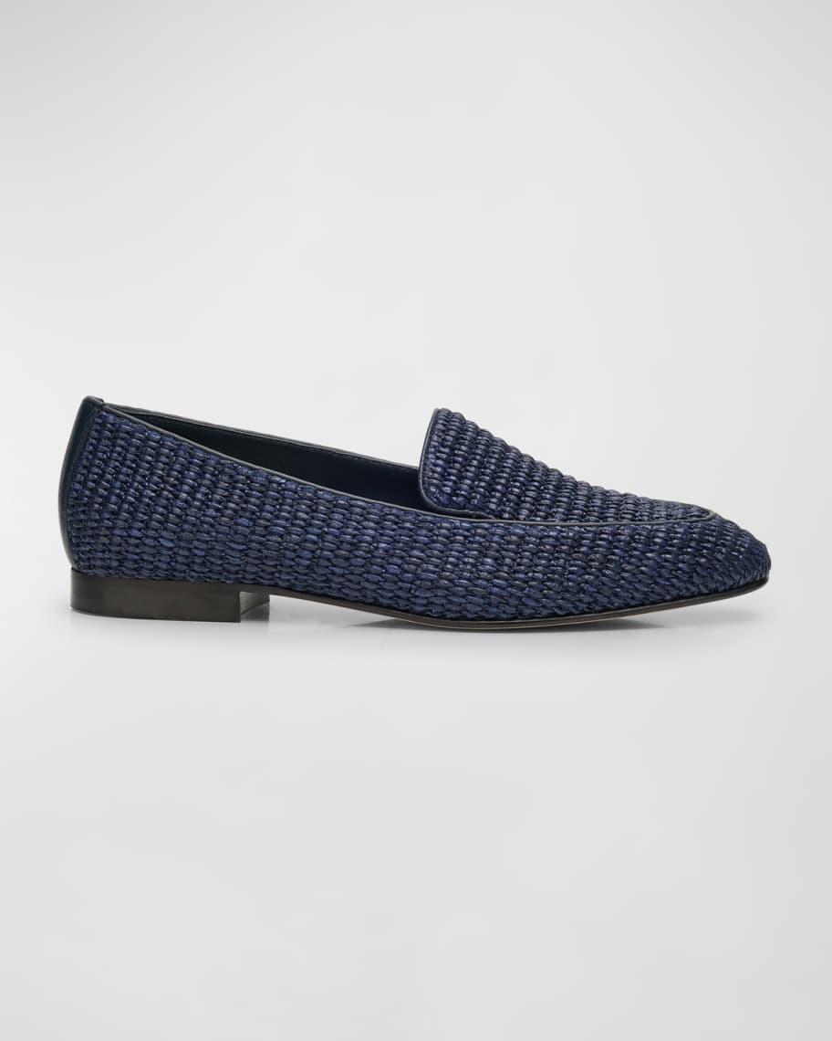 Pitakara Woven Slip-On Loafers Product Image