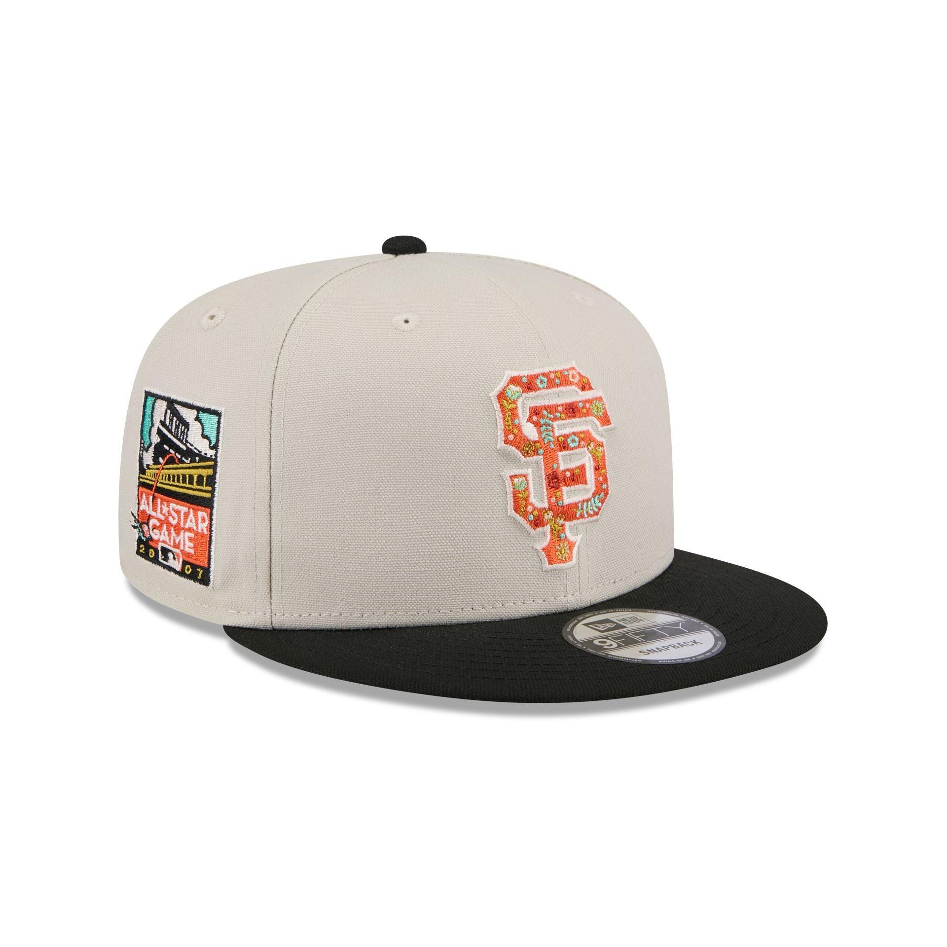 San Francisco Giants Floral Fill 9FIFTY Snapback Hat Male Product Image