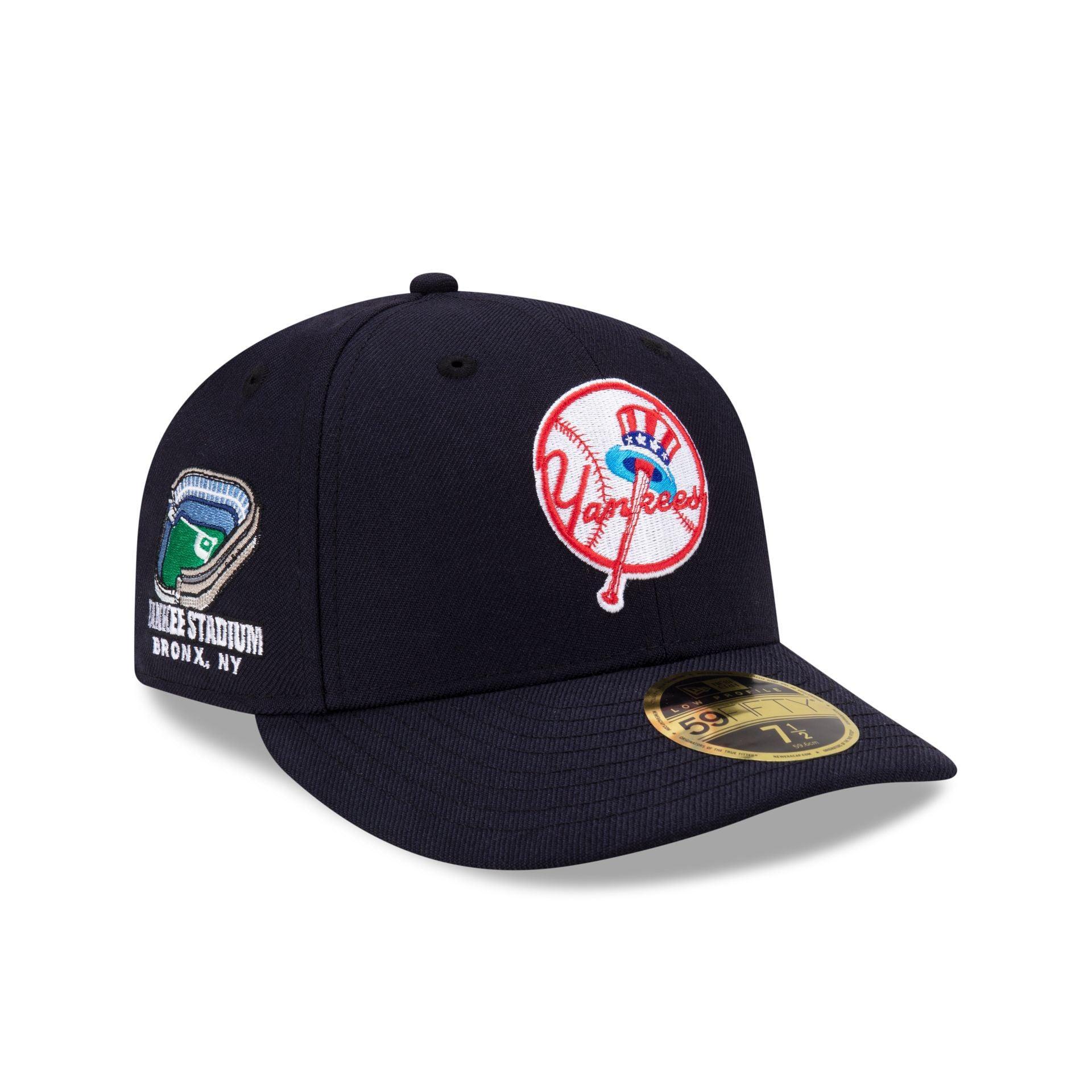 Just Caps Stadium Patch New York Yankees Low Profile 59FIFTY Fitted Hat Male Product Image