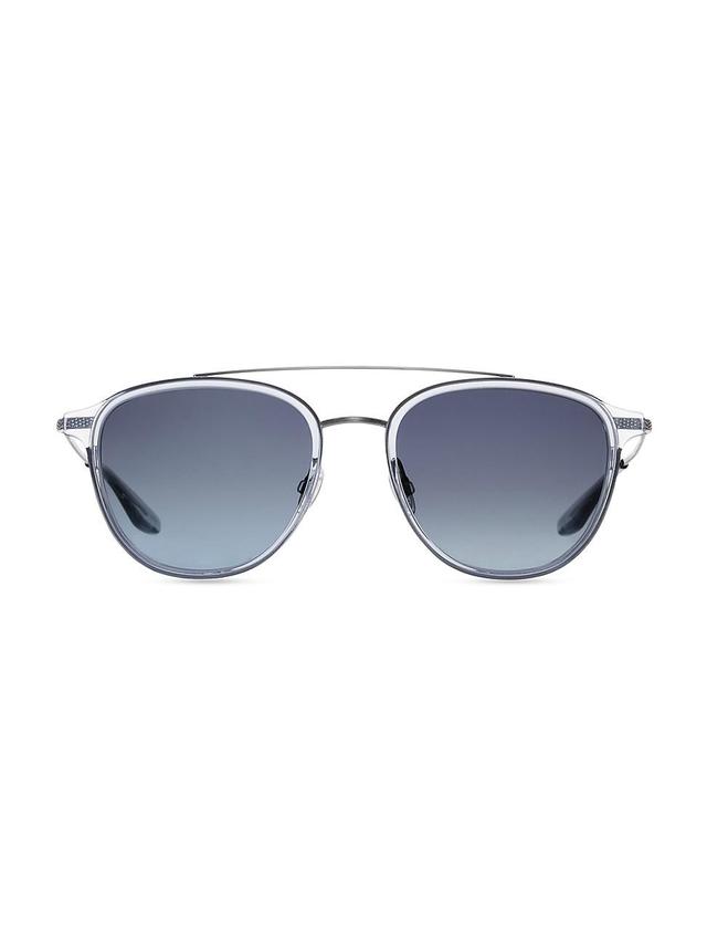 Mens Courtier 55MM Aviator Sunglasses Product Image