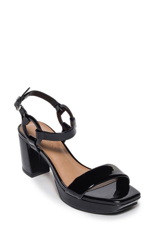 Womens Candace Patent Platform Sandals Product Image