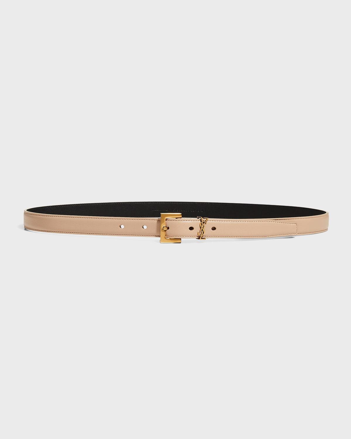 Saint Laurent YSL Cintura Leather Belt Product Image