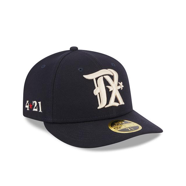 Texas Rangers City Connect Low Profile 59FIFTY Fitted Hat Male Product Image