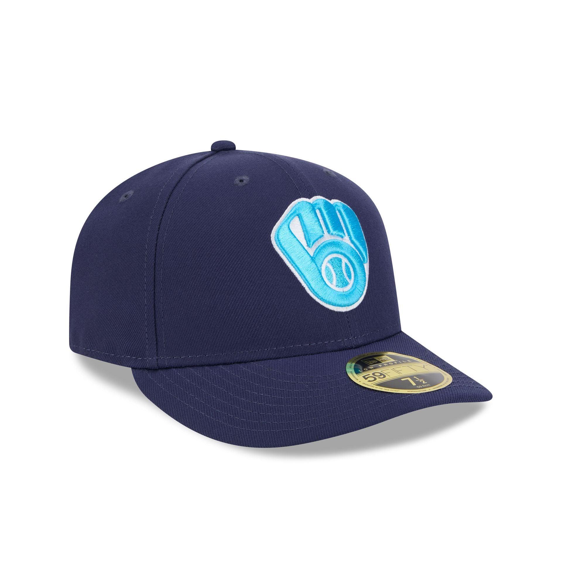 Milwaukee Brewers Father's Day 2024 Low Profile 59FIFTY Fitted Hat Male Product Image