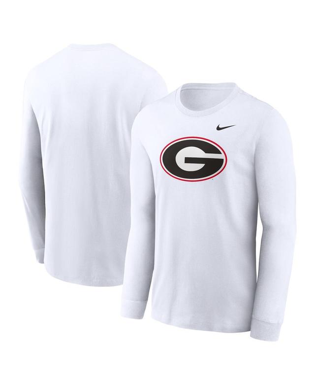 Mens Nike Georgia Bulldogs Primary Logo Long Sleeve T-Shirt Product Image