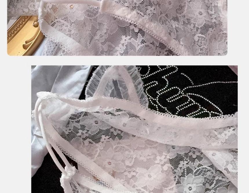 Cat Ear Lace Panties Product Image