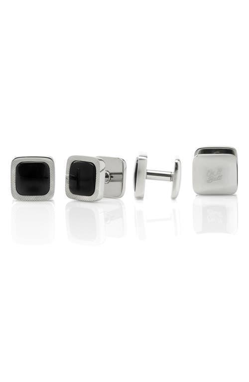 Mens Onyx Cushion Shirt Studs Product Image