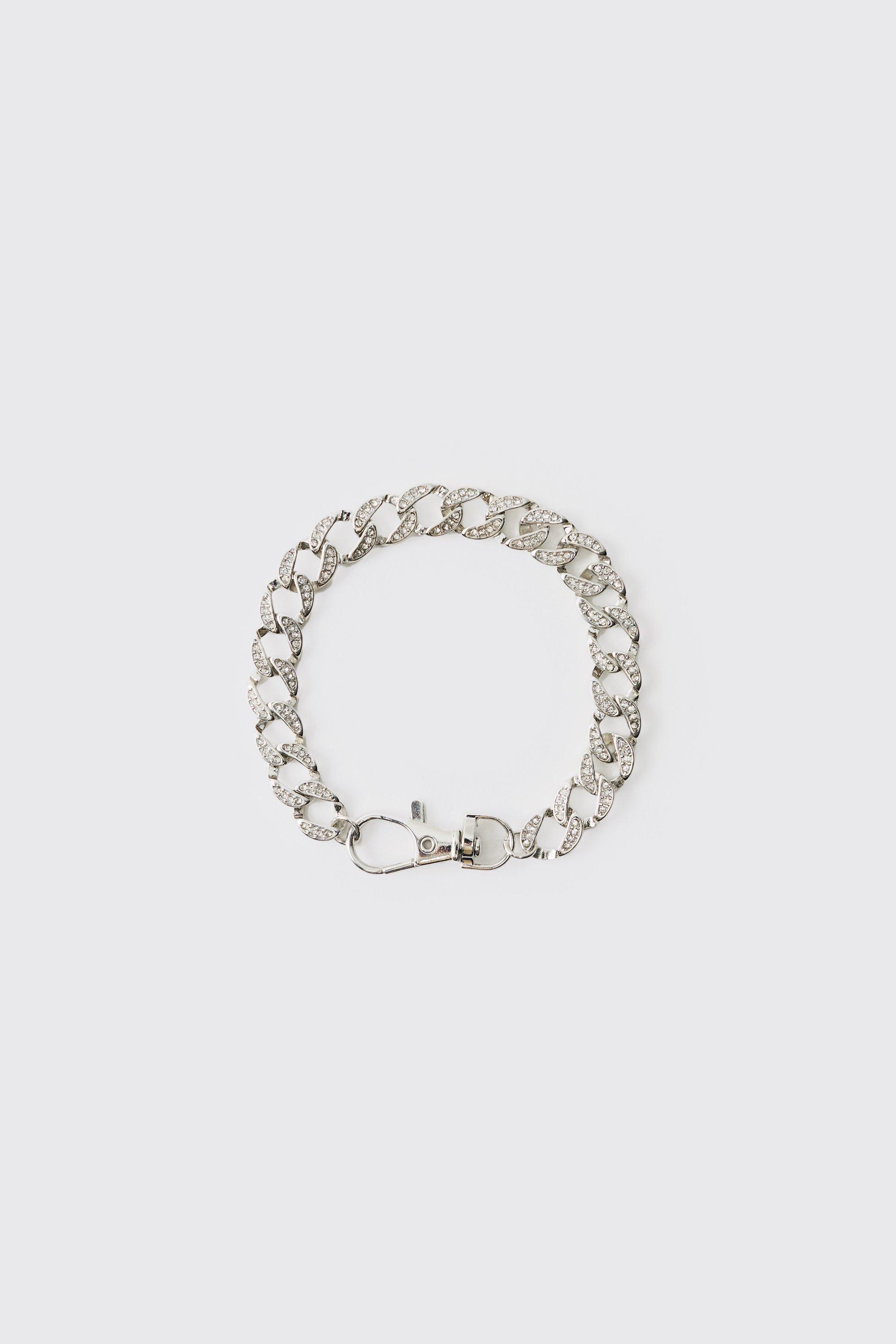 Iced Bracelet | boohooMAN USA Product Image