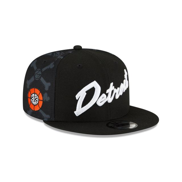 Detroit Pistons 2023 City Edition 9FIFTY Snapback Hat Male Product Image