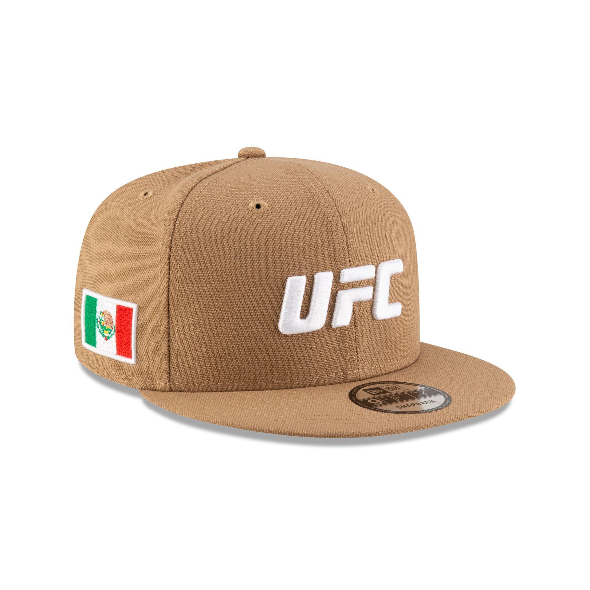 UFC Mexico Khaki 9FIFTY Snapback Hat Male Product Image