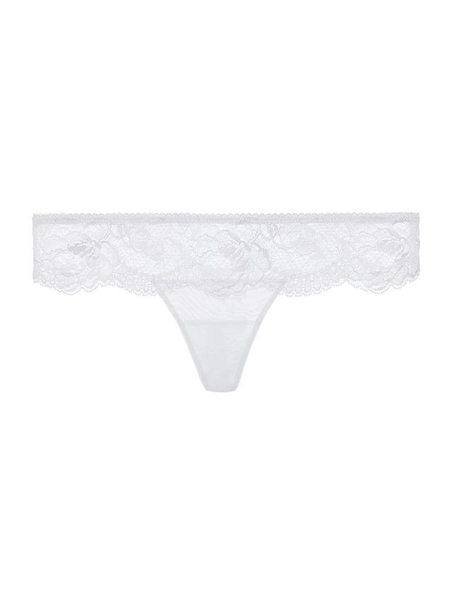 Womens Brigitta Lace-Trim Thong Product Image