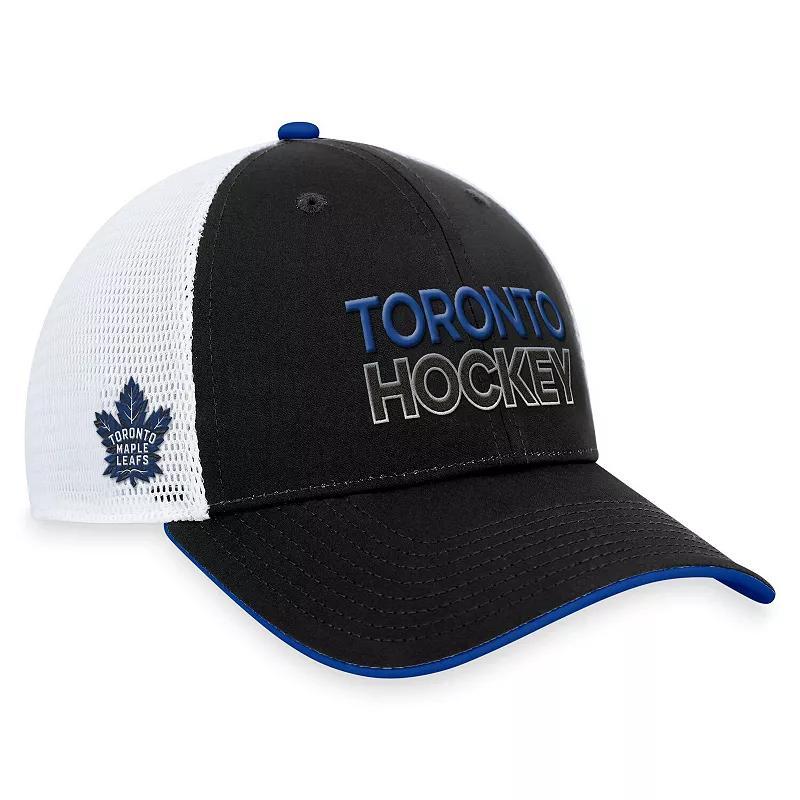 Mens Fanatics Branded Toronto Maple Leafs Authentic Pro Alternate Jersey Trucker Adjustable Hat Product Image