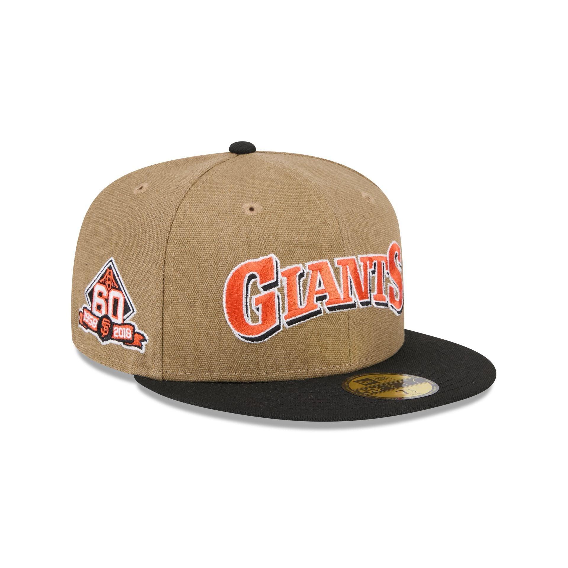 San Francisco Giants Canvas Crown 59FIFTY Fitted Hat Male Product Image