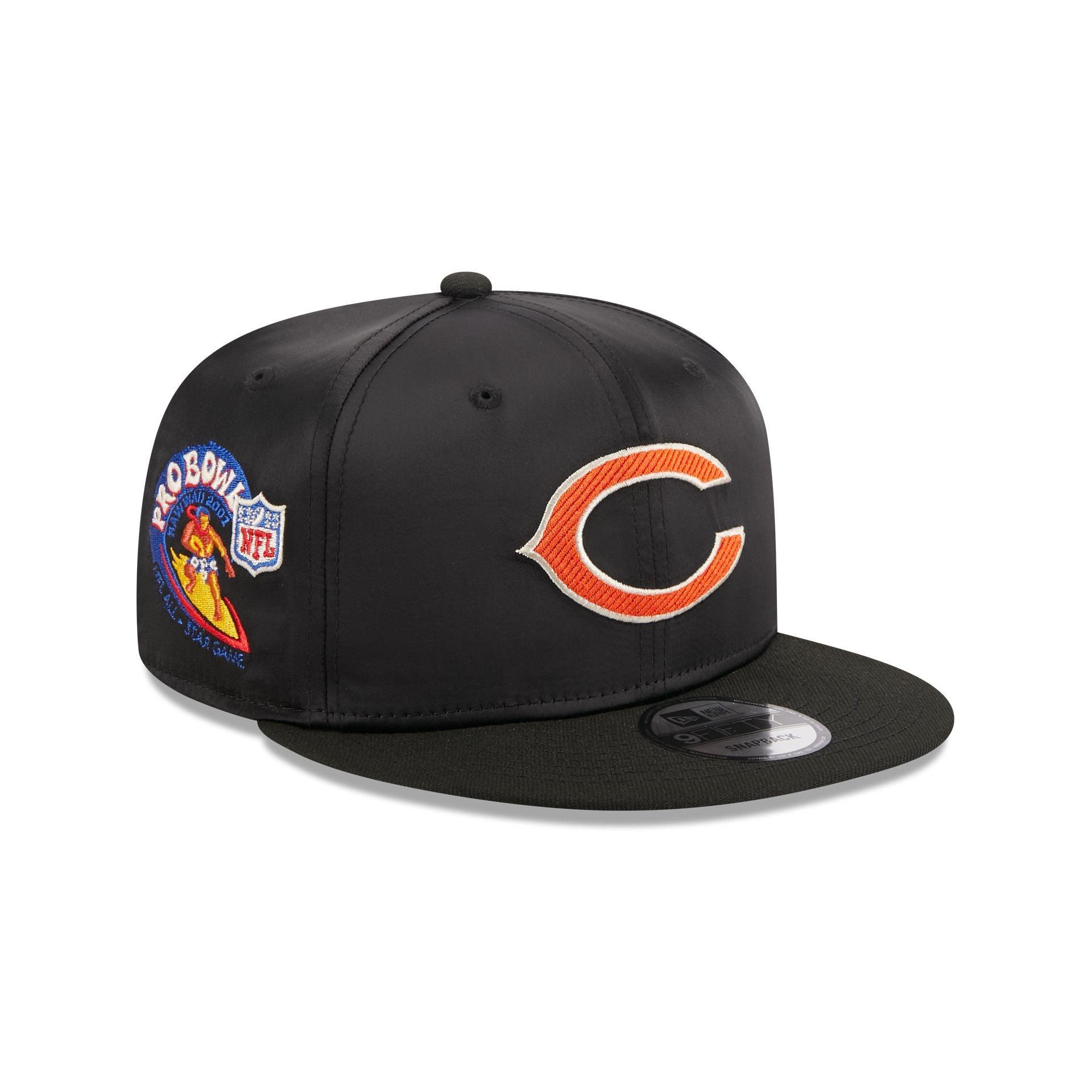 Chicago Bears Satin 9FIFTY Snapback Hat Male Product Image