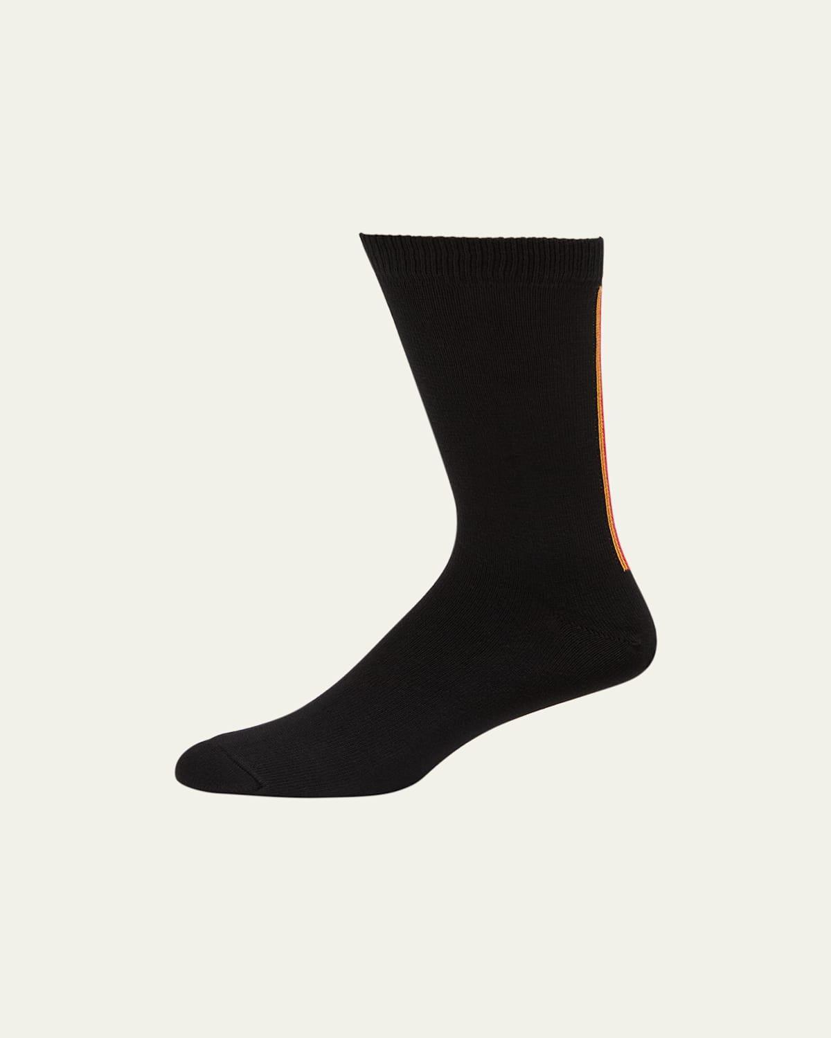 Mens Artist Stripe Crew Socks Product Image