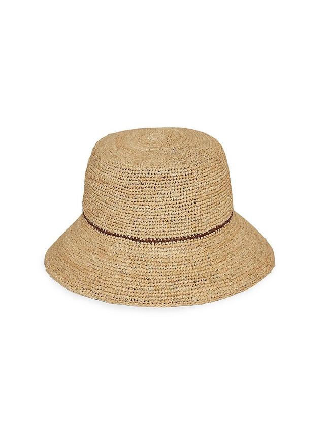 Womens Chic Crochet Bucket Hat Product Image