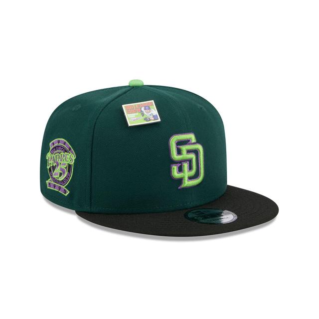 Big League Chew X San Diego Padres Sour Apple 9FIFTY Snapback Hat Male Product Image