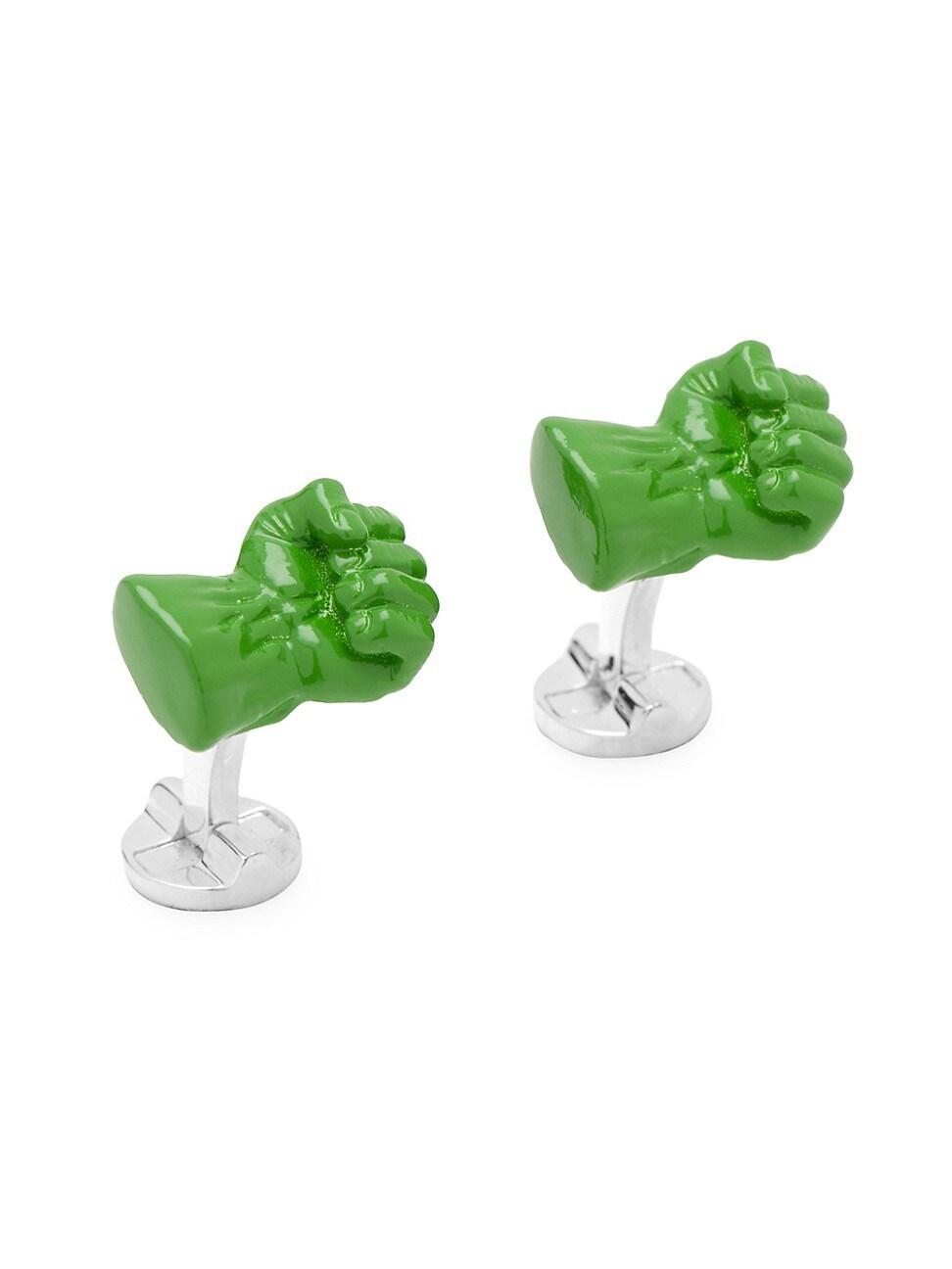 3D Hulk Fist Cufflinks Product Image