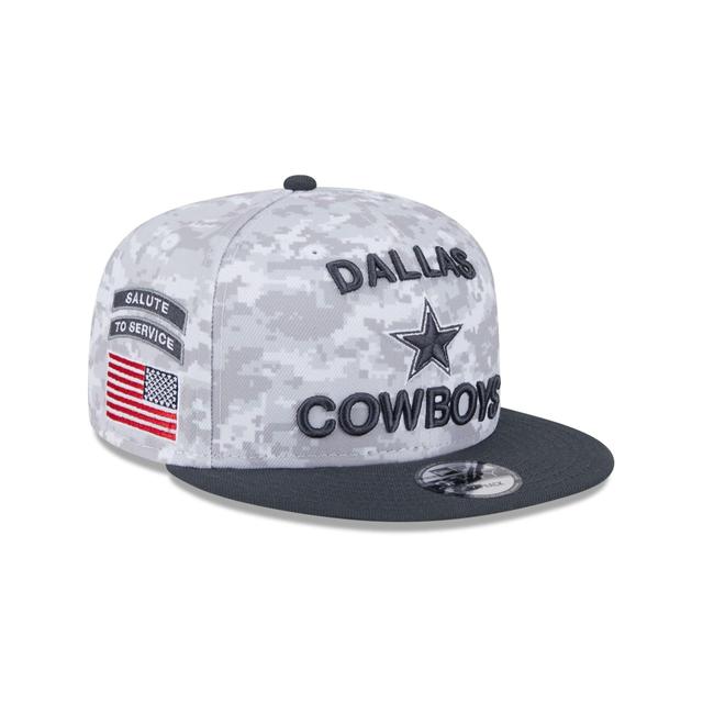 Dallas Cowboys 2024 Salute to Service 9FIFTY Snapback Hat Male Product Image