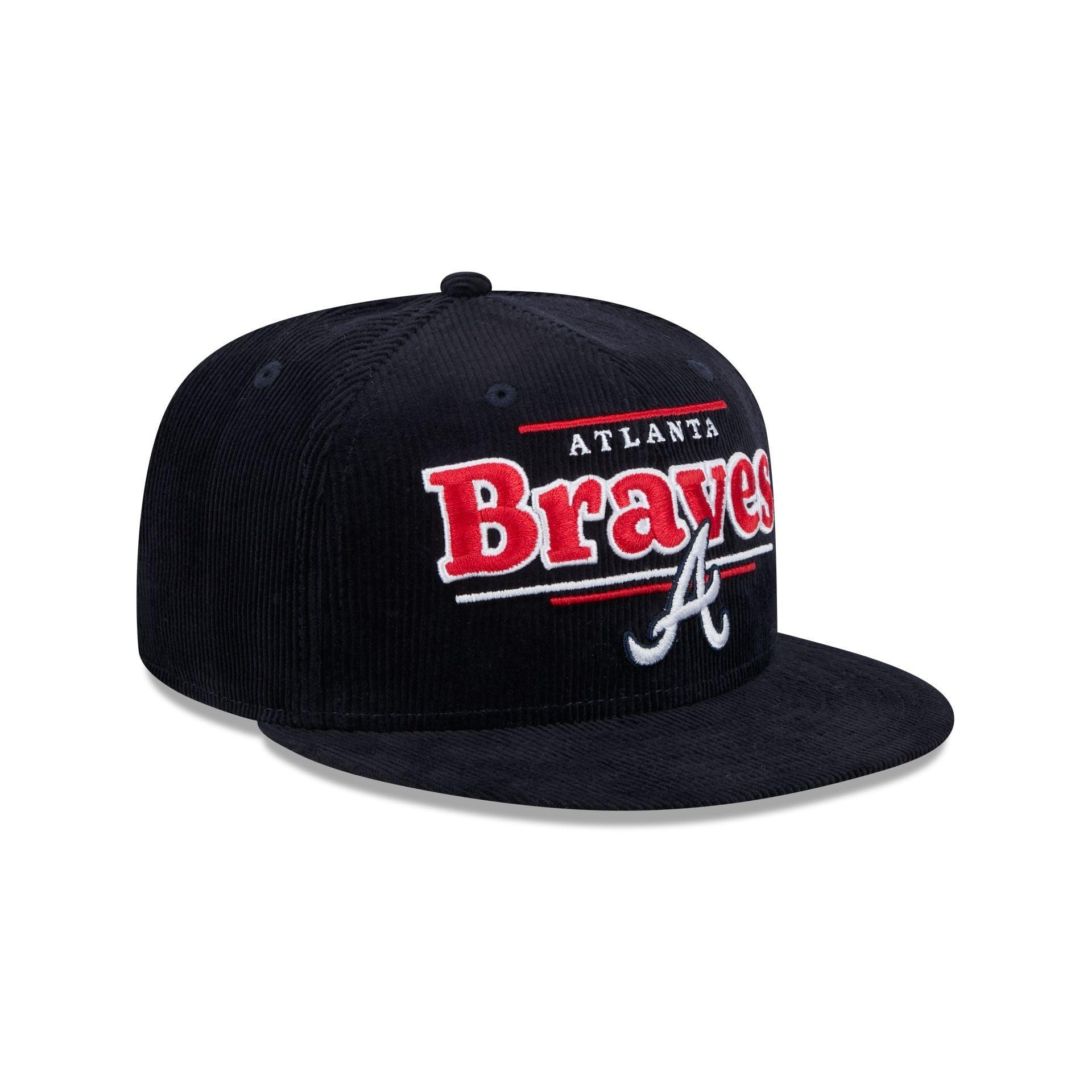 Atlanta Braves Throwback Display 9FIFTY Snapback Hat Male Product Image