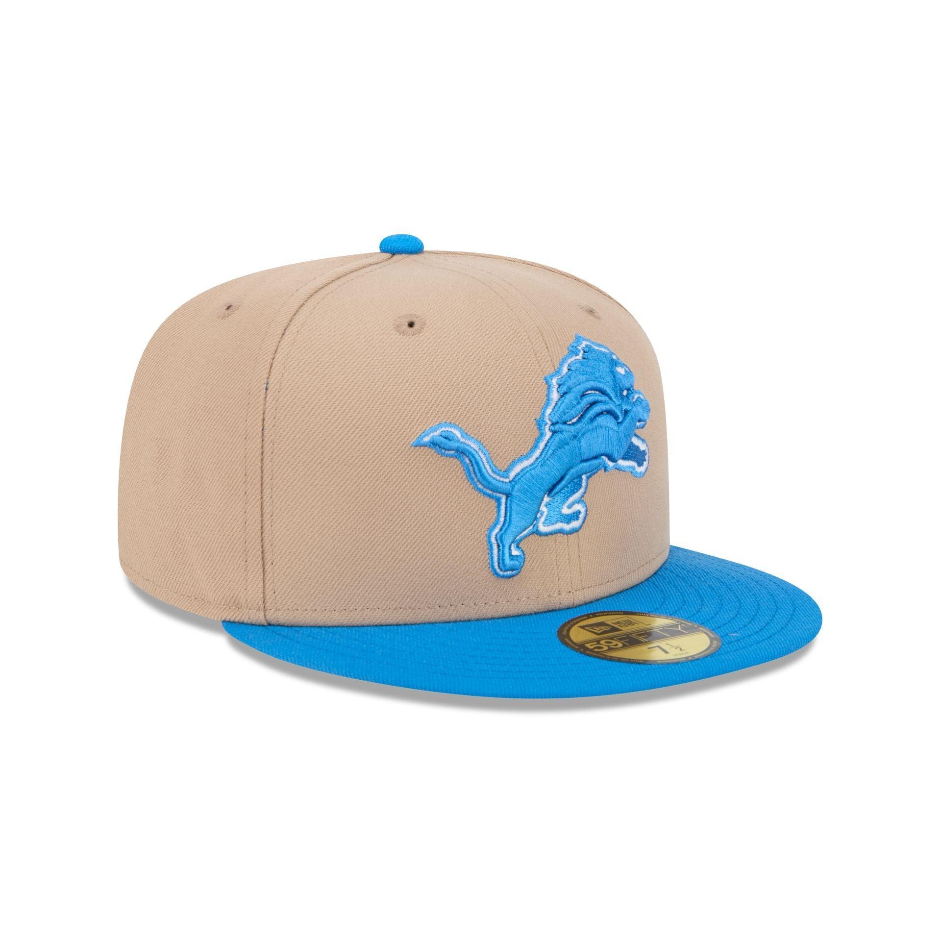 Detroit Lions Camel 59FIFTY Fitted Hat Male Product Image