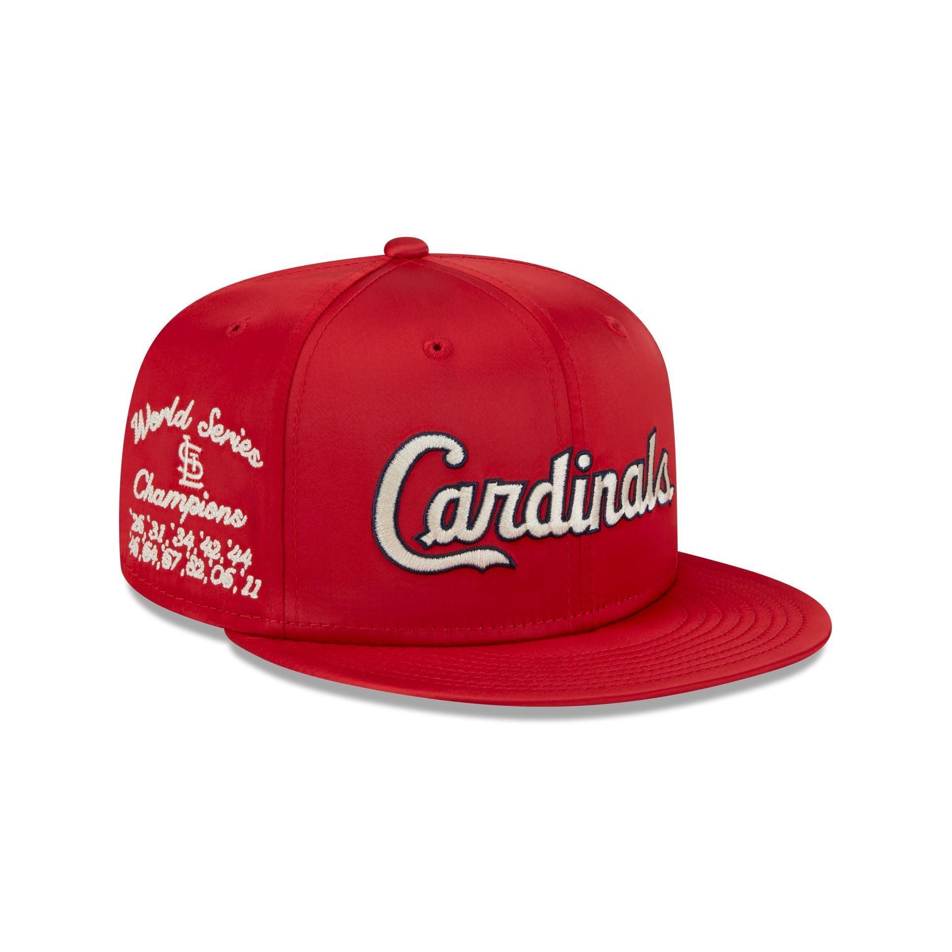 St. Louis Cardinals Satin Script 9FIFTY Snapback Hat Male Product Image