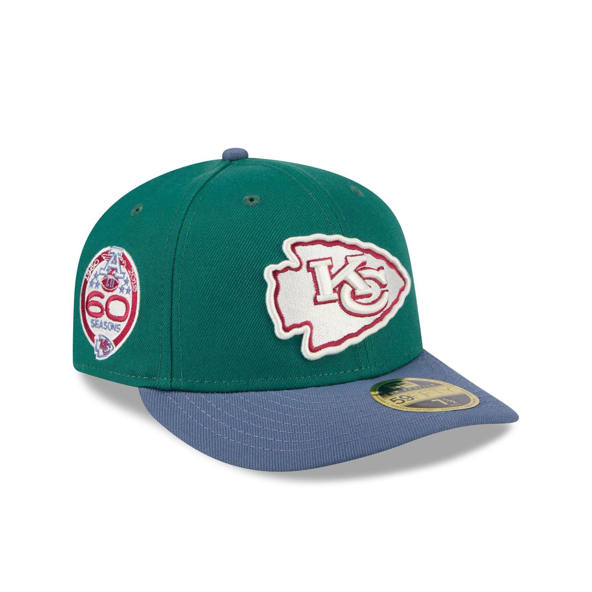 Kansas City Chiefs Green Gemstone Low Profile 59FIFTY Fitted Hat Male Product Image