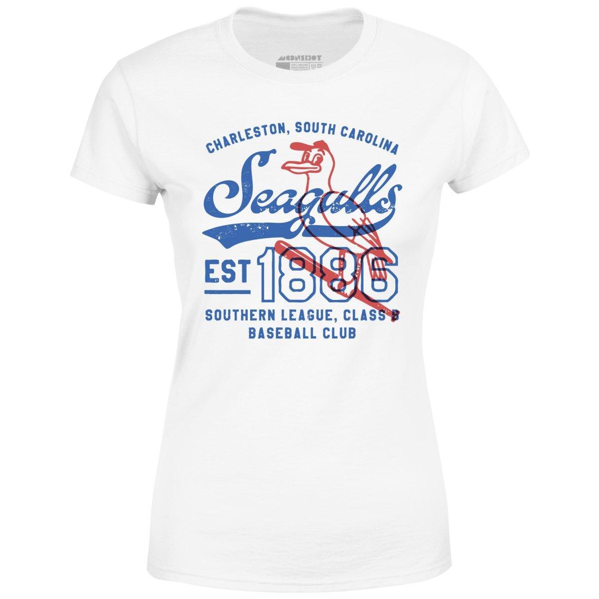 Charleston Seagulls - South Carolina - Vintage Defunct Baseball Teams - Women's T-Shirt Female product image