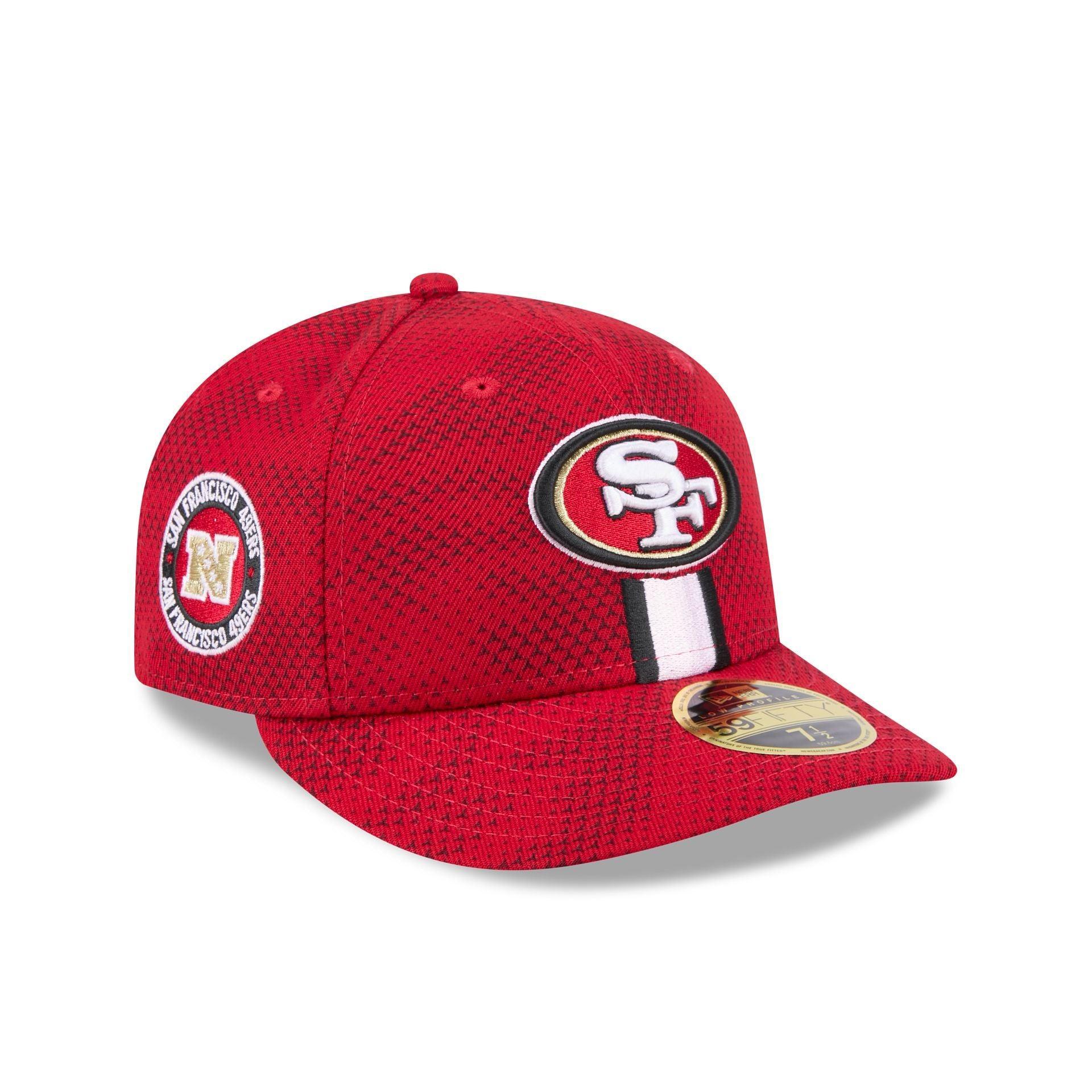 San Francisco 49ers 2024 Sideline Low Profile 59FIFTY Fitted Hat Male Product Image