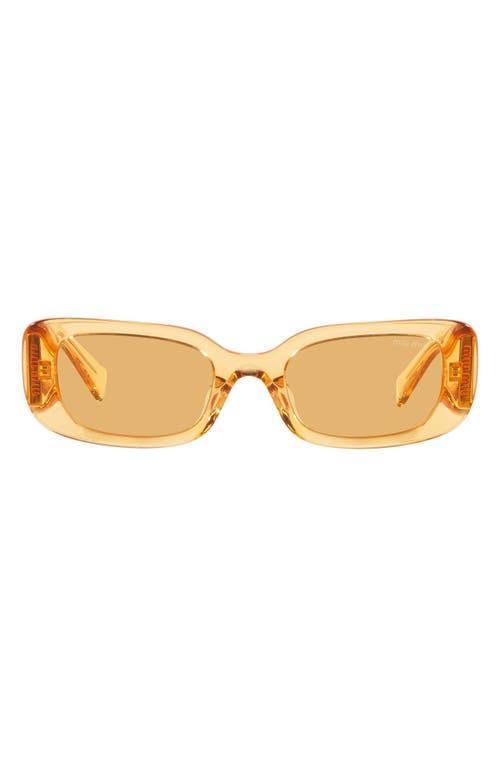 Miu Miu 51mm Rectangular Sunglasses Product Image