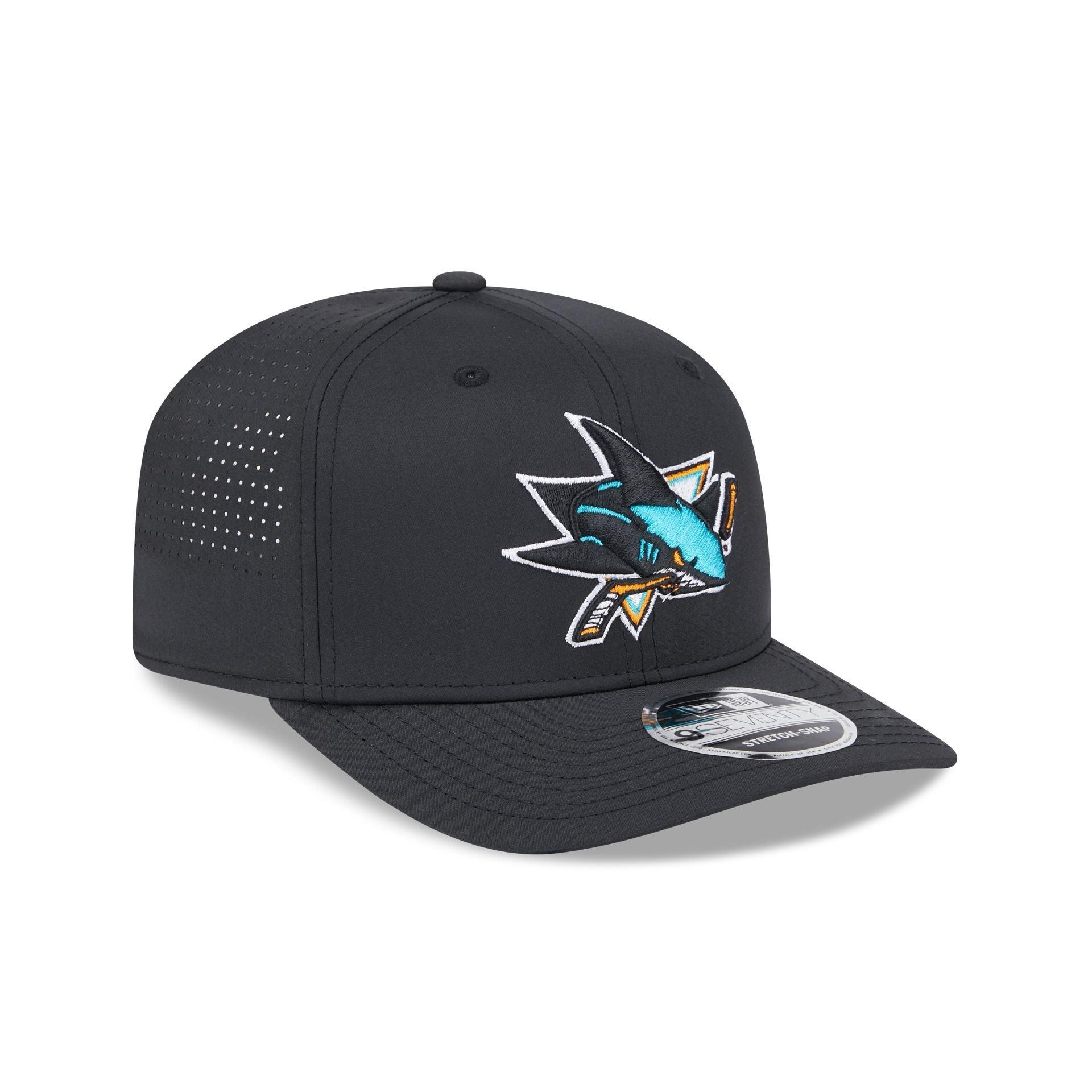 San Jose Sharks Perform 9SEVENTY Stretch-Snap Hat Male Product Image