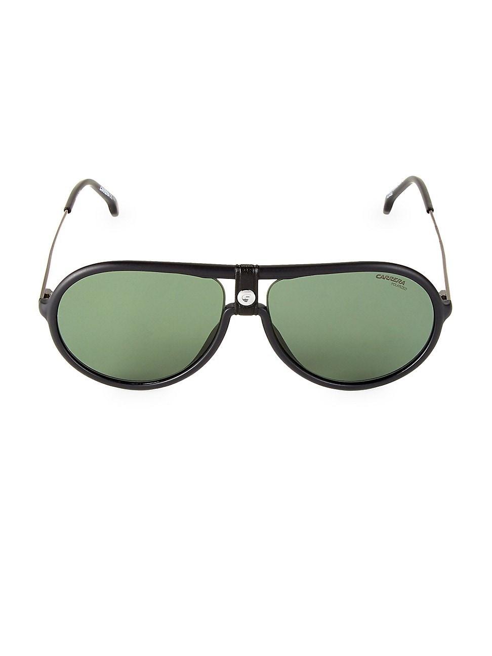 Mens 60MM Polarized Aviator Sunglasses Product Image