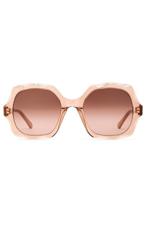 Scalloped Square Sunglasses Product Image