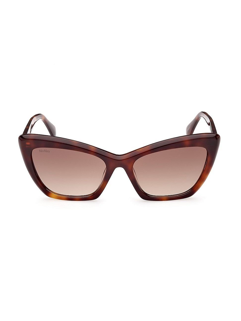 Womens 57MM Cat-Eye Sunglasses Product Image