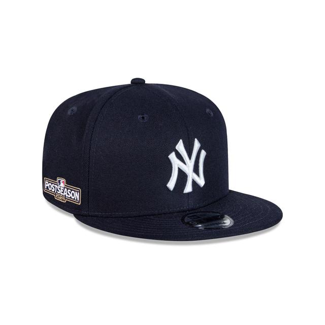 New York Yankees 2024 Postseason Side Patch 9FIFTY Snapback Hat Male Product Image