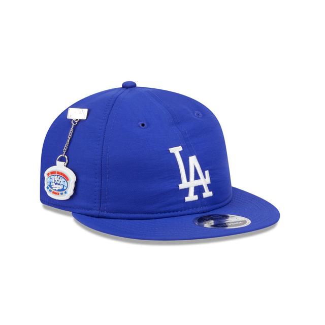 Los Angeles Dodgers Team Color Retro Crown 9FIFTY Adjustable Hat Male Product Image