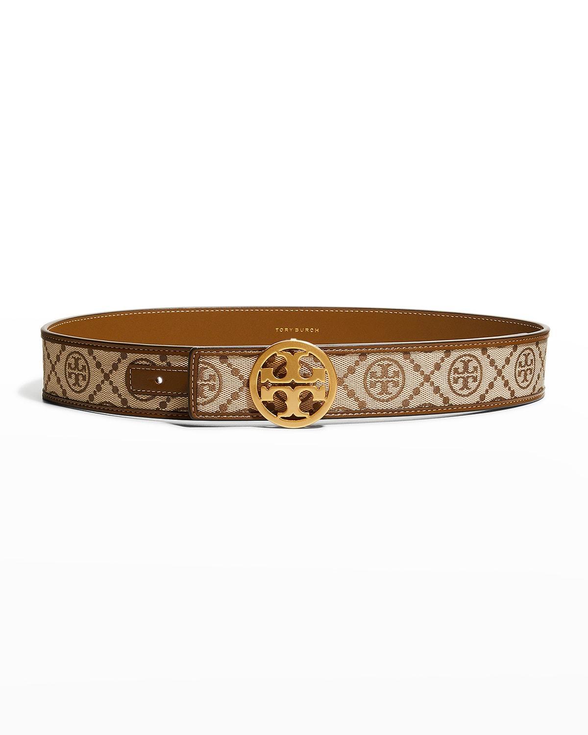 T Monogram Jacquard Belt Product Image