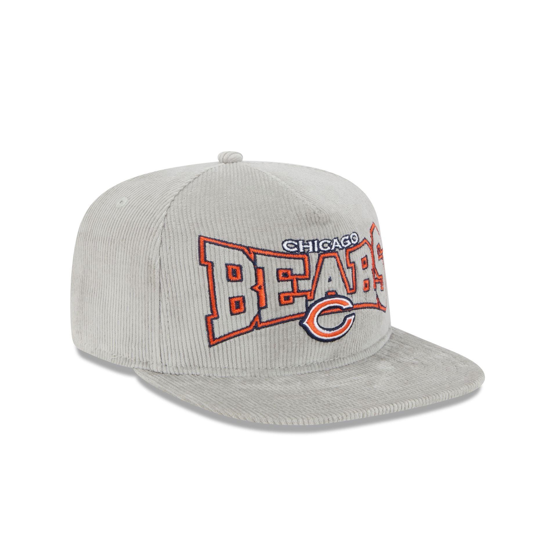 Chicago Bears Gray Cord Golfer Hat Male Product Image