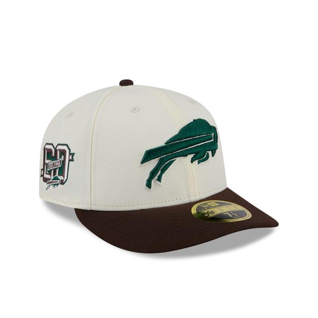 Buffalo Bills Mahogany Dust Low Profile 59FIFTY Fitted Hat Male Product Image