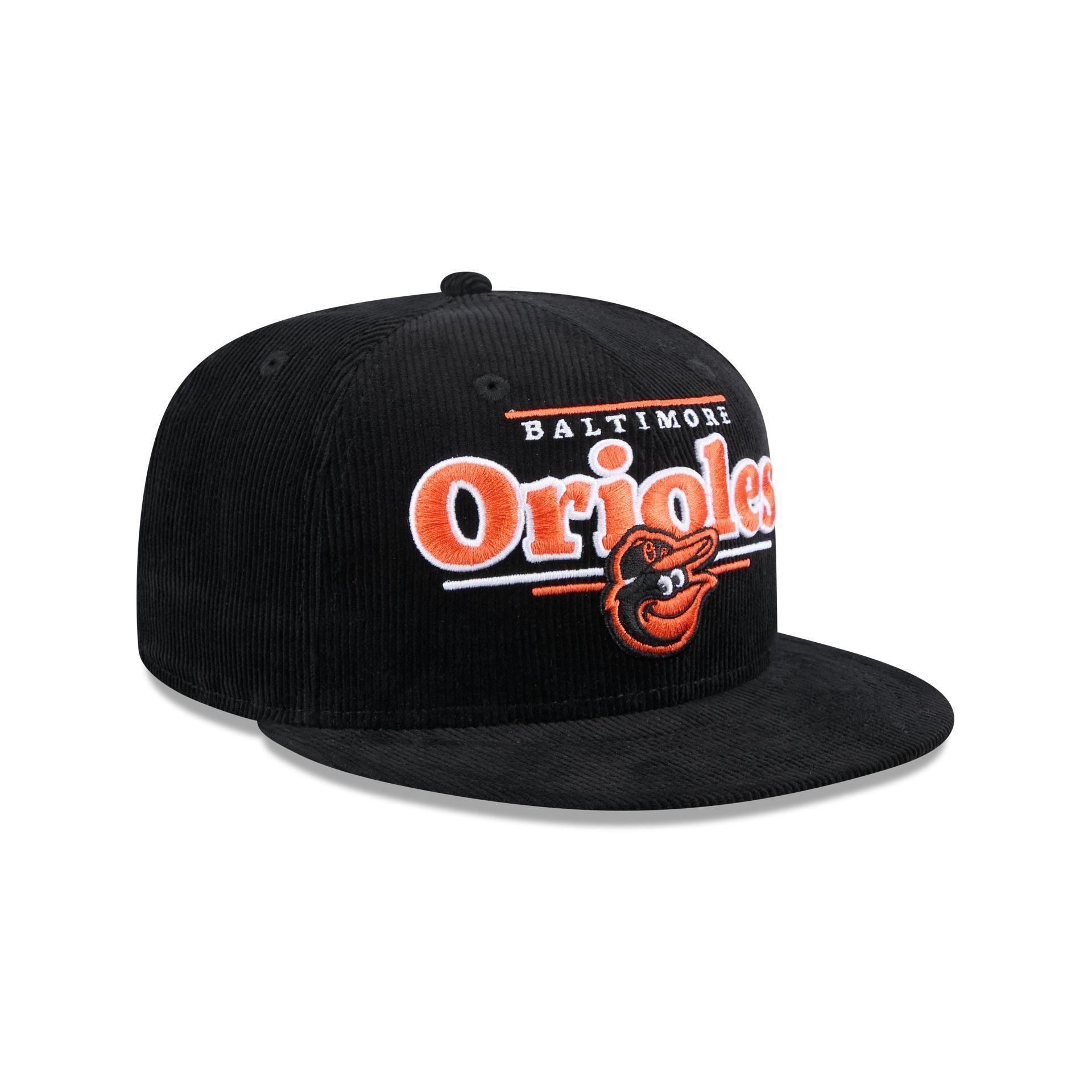 Baltimore Orioles Throwback Display 9FIFTY Snapback Hat Male Product Image