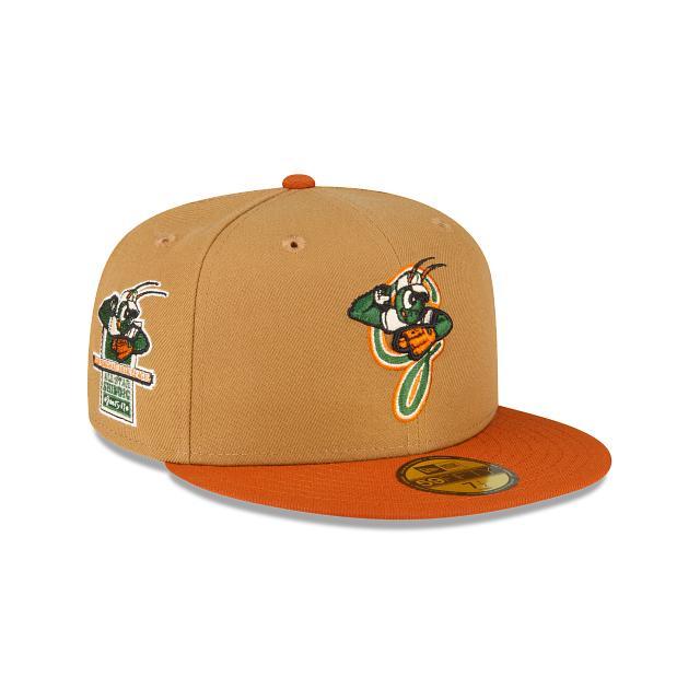 Greensboro Grasshoppers Wheat 59FIFTY Fitted Hat Male Product Image