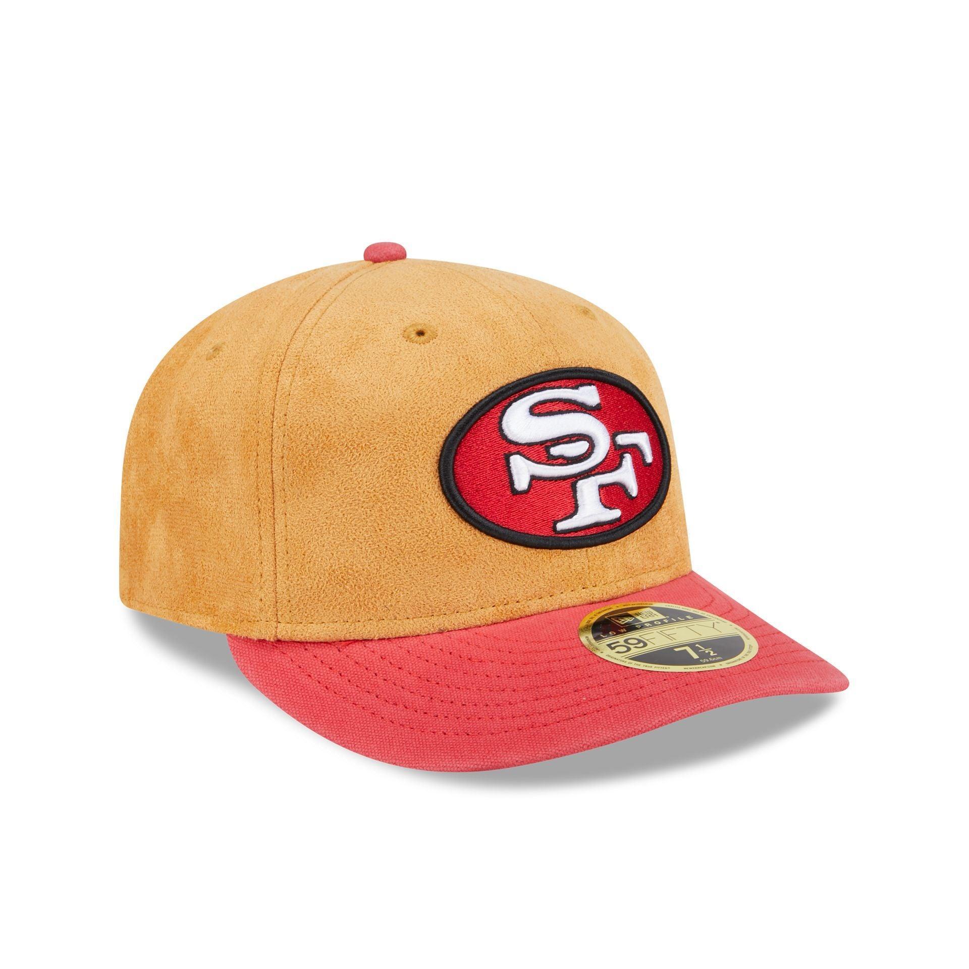 San Francisco 49ers Tan Texture Low Profile 59FIFTY Fitted Hat Male Product Image