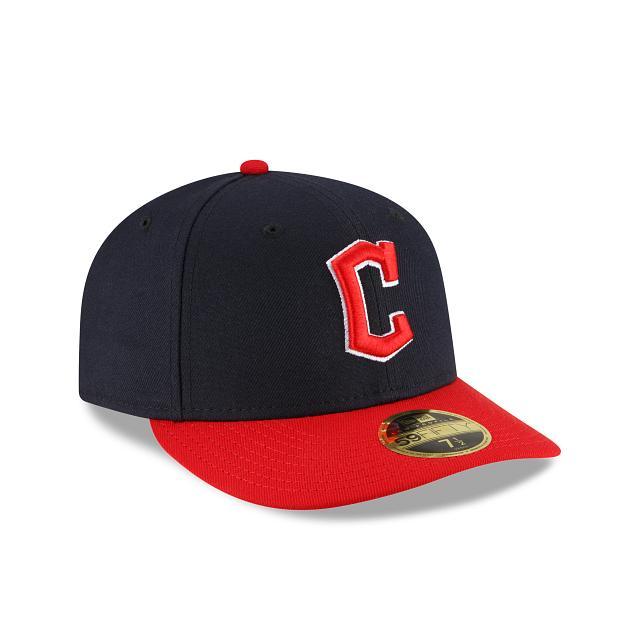 Cleveland Guardians Authentic Collection Low Profile 59FIFTY Fitted Hat Male Product Image